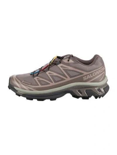 Pre-owned Salomon Mesh Athletic Sneakers In Multicolor