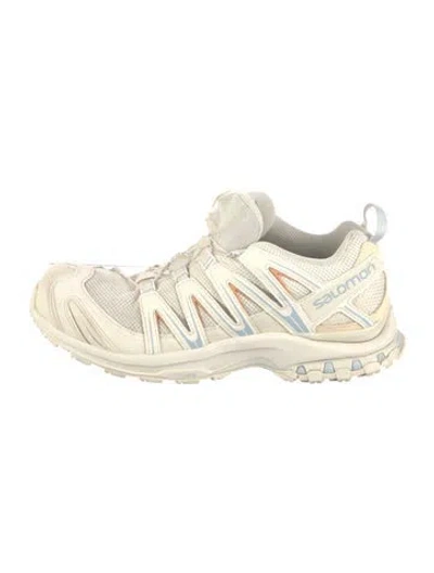 Pre-owned Salomon Mesh Athletic Sneakers In Neutral