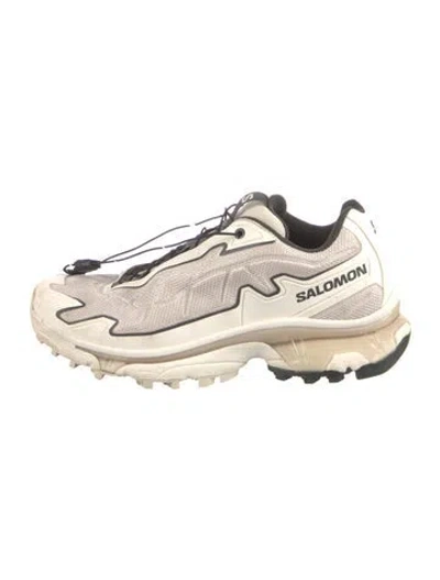 Pre-owned Salomon Mesh Athletic Sneakers In Neutral