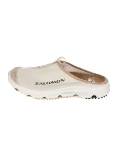 Pre-owned Salomon Mesh Athletic Sneakers In Neutral