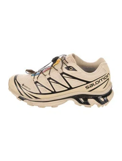 Pre-owned Salomon Mesh Athletic Sneakers In Neutral