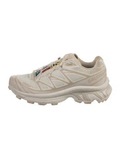 Pre-owned Salomon Mesh Athletic Sneakers In Neutral