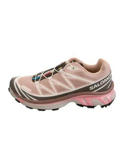 Pre-owned Salomon Mesh Athletic Sneakers In Pink