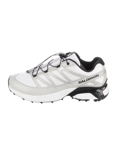 Pre-owned Salomon Mesh Athletic Sneakers W/ Tags In White