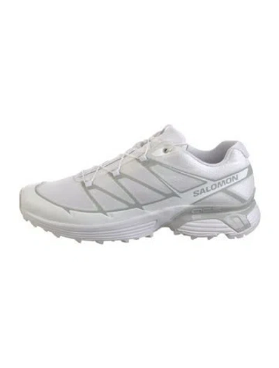 Pre-owned Salomon Mesh Athletic Sneakers In White