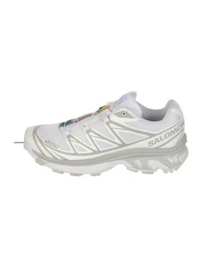 Pre-owned Salomon Mesh Athletic Sneakers In White
