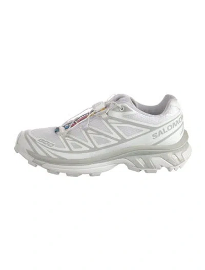 Pre-owned Salomon Mesh Athletic Sneakers In White