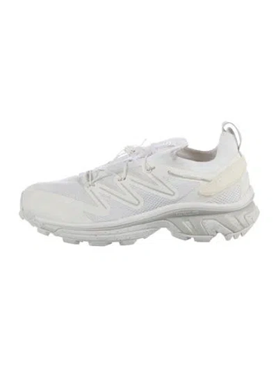 Pre-owned Salomon Mesh Athletic Sneakers In White