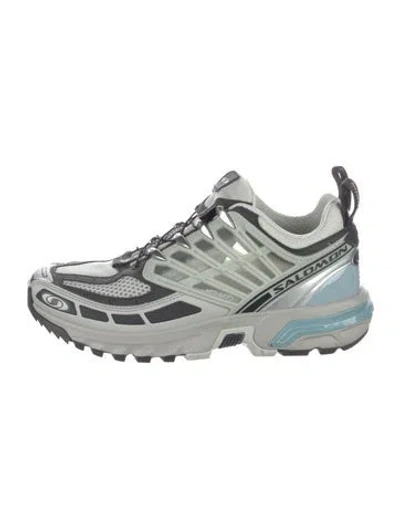 Pre-owned Salomon Mesh Colorblock Pattern Athletic Sneakers In Neutral