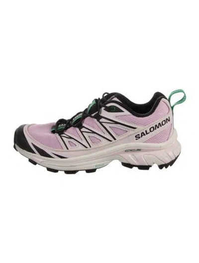 Pre-owned Salomon Mesh Graphic Print Athletic Sneakers In Pink