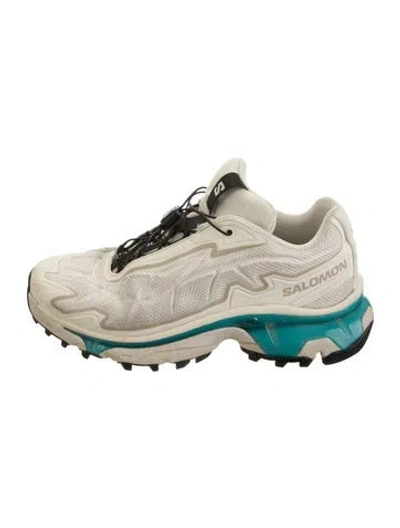 Pre-owned Salomon Mesh Mesh Accents Athletic Sneakers In Neutrals