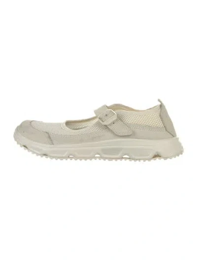 Pre-owned Salomon Mesh Mesh Accents Sneakers In White