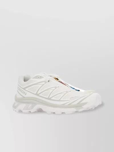 Salomon Mesh Panel Sneakers Pull Tab In Animal Print