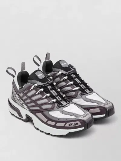Salomon Mesh Panel Sneakers Pull Tab Rubber Sole In Multi