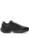 Salomon Mesh-panelled Sneakers In Blue