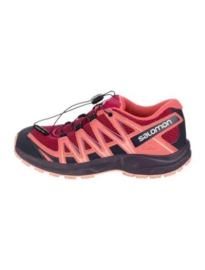 Pre-owned Salomon Mesh Patterned Sneakers In Multi