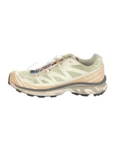 Pre-owned Salomon Mesh Printed Sneakers In Neutral