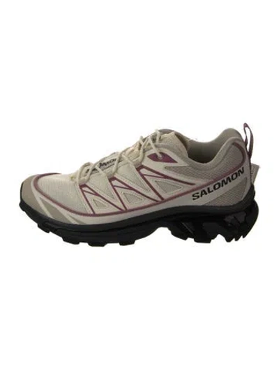 Pre-owned Salomon Mesh Printed Sneakers In Neutral