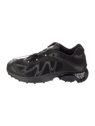 Pre-owned Salomon Mesh Sneakers In Black