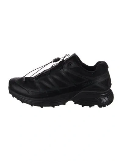 Pre-owned Salomon Mesh Sneakers In Black