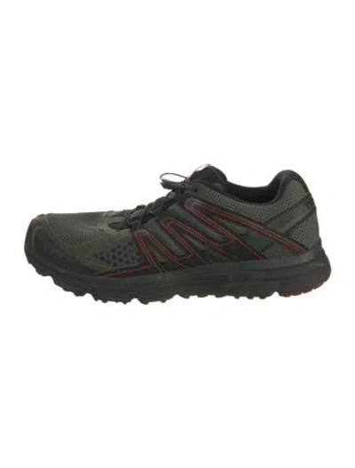 Pre-owned Salomon Mesh Sneakers In Black