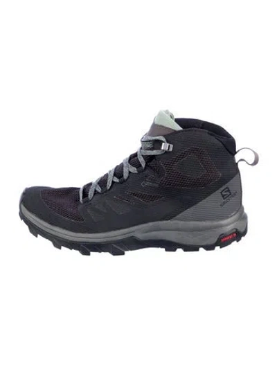 Pre-owned Salomon Mesh Sneakers In Blue