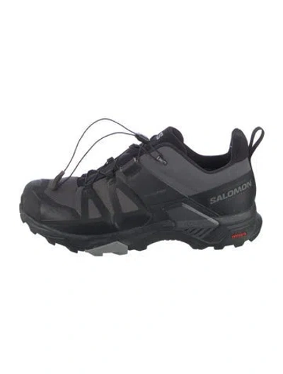 Pre-owned Salomon Mesh Sneakers In Blue