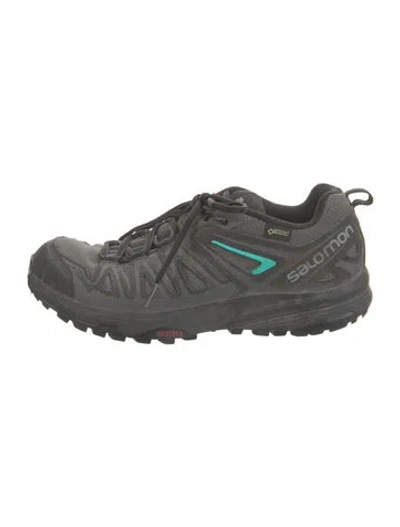 Pre-owned Salomon Mesh Sneakers In Gray