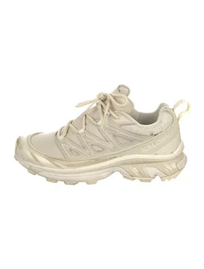 Pre-owned Salomon Mesh Sneakers In White