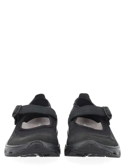Salomon Mesh Strap Sneaker In Black