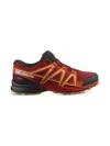 Salomon Mesh Trail Sneakers In Red