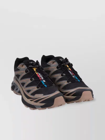 Salomon Mesh Upper Rubber Sole Sneakers Slip-on In Multi