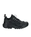 Salomon Acs Pro Advanced Rubber-trimmed Mesh Sneakers In Black
