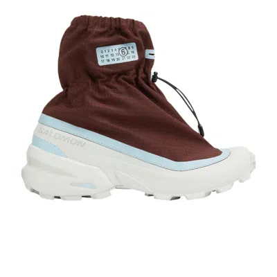 Pre-owned Salomon Mm6 Maison Margiela X Wmns Cross Hike Mid 'bordeaux' In Red
