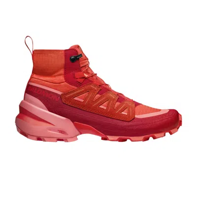Pre-owned Salomon Mm6 Maison Margiela X Wmns Cross Hike Mid 'fiery Red'