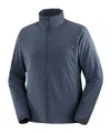 Salomon Mountain Flex Men's Jacket In Blue Nights