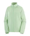 Salomon Mountain Flex Zip-up Jacket In Green
