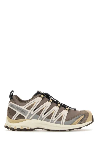 Salomon Multicolor Fabric And Suede Xa Pro 3d Sneakers