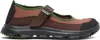 Salomon Rx Marie-jeanne Mesh-panel Shoes In Orange