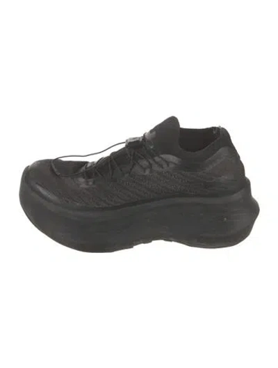 Pre-owned Salomon Nylon Athletic Sneakers In Black