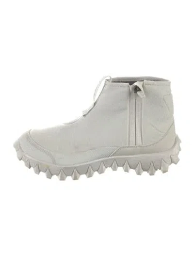 Pre-owned Salomon Nylon Athletic Sneakers In White