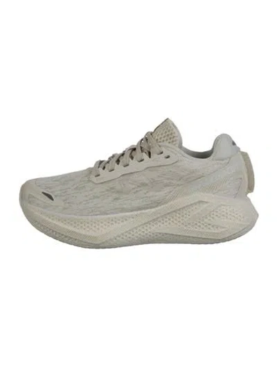 Pre-owned Salomon Nylon Sneakers In Gray