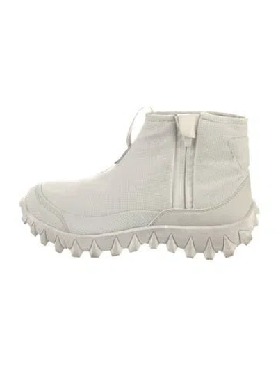 Pre-owned Salomon Nylon Sock Sneakers In White