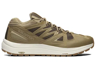 Pre-owned Salomon Odyssey 1 Advanced Green Sneakers In Kelp/desert Palm/vanilla Ice In Multi