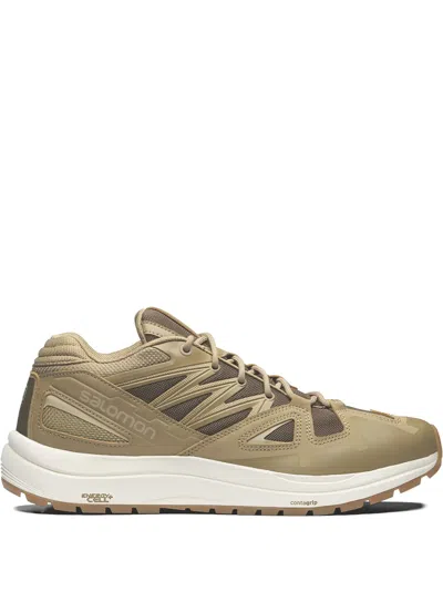 Salomon Odyssey 1 Advanced "kelp Green" Sneakers In Nude