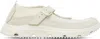 Salomon Marie-jeanne Nubuck-trimmed Mesh Sneakers In Neutral