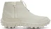 Salomon Off-white Snowclog Mid Sneakers In Dawn Blue / Dawn Blu