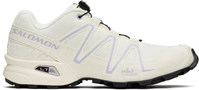 SALOMON OFF-WHITE SPEEDCROSS 3 SNEAKERS