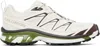 Salomon Off-white Xt-6 Expanse Canvas Sneakers In Multi