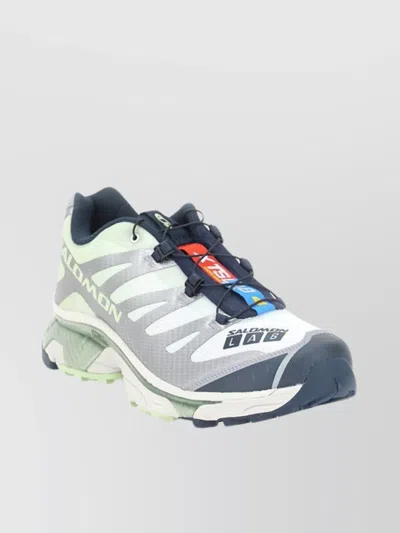 Salomon Og-4 Xt Sneakers With Color Block Design In Gray